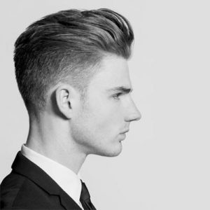 classic modern disconnected undercut hairstyle for men