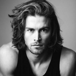 long messy hair with side part popular hairstyles for men