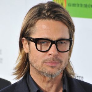 Brad Pitt's Ear Tuck Hairstyle