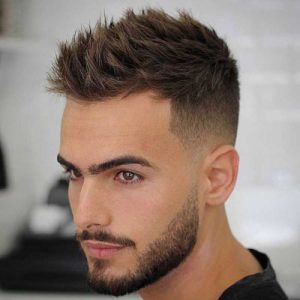 Faux Hawk Hairstyle For Men, Medium Hairstyle For Men 