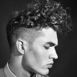 curly pompadour haircuts for men medium length hairstyles
