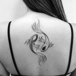 avatar koi fish tattoo designs for back