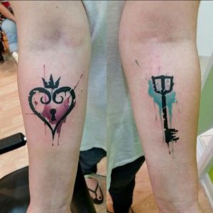 keyblades kingdom hearts tattoo design