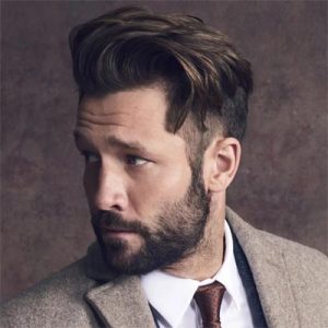 formal disconnected undercut haircut for men