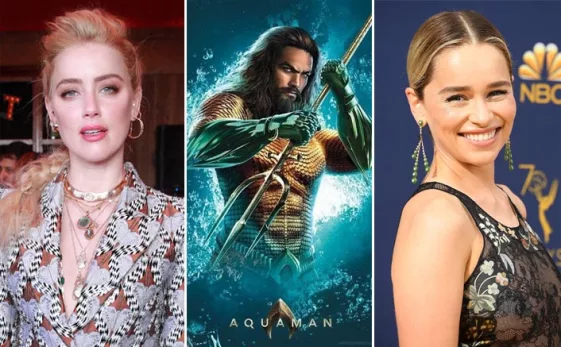 aquaman 2 game of thrones jason momoa emilia clarke replaces amber heard jhonny depp lawsuit copy