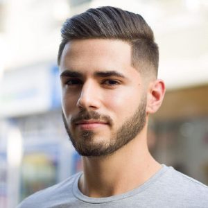 Comb Over Haircut, Medium Comb Over, Hairstyle for men