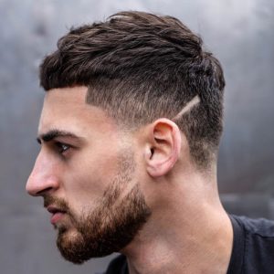 long French Crop, Fade Hairstyle For Men