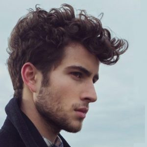 curly quiff, hairstyles for men curly haircuts