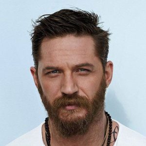 tom hardy beard style short haircuts for men with beards