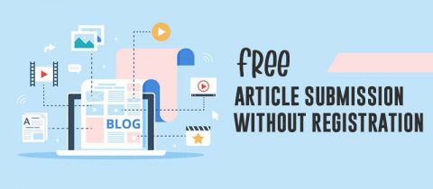 free article submission sites list without registration instant approval