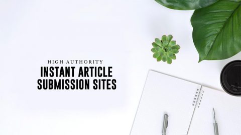 high da instant approval article submission sites
