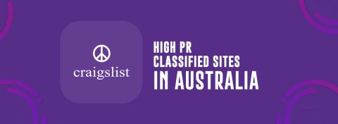 high pr australia classified sites list