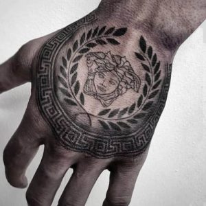 Versace Medusa Tattoo designs drawing