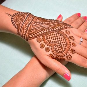 Paisley Henna Tattoos indian mehndi design