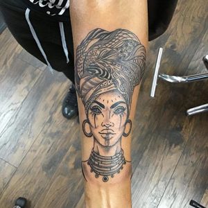 beautiful African Tribal Tattoos designs for women