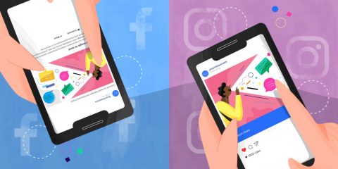 facebook vs instagram for business advertising product promotion