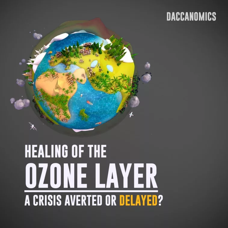 The Ozone layer is slowly healing and will recover in 40 years