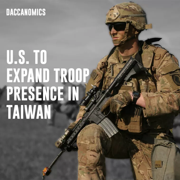 us to expand troop presence in taiwan for training