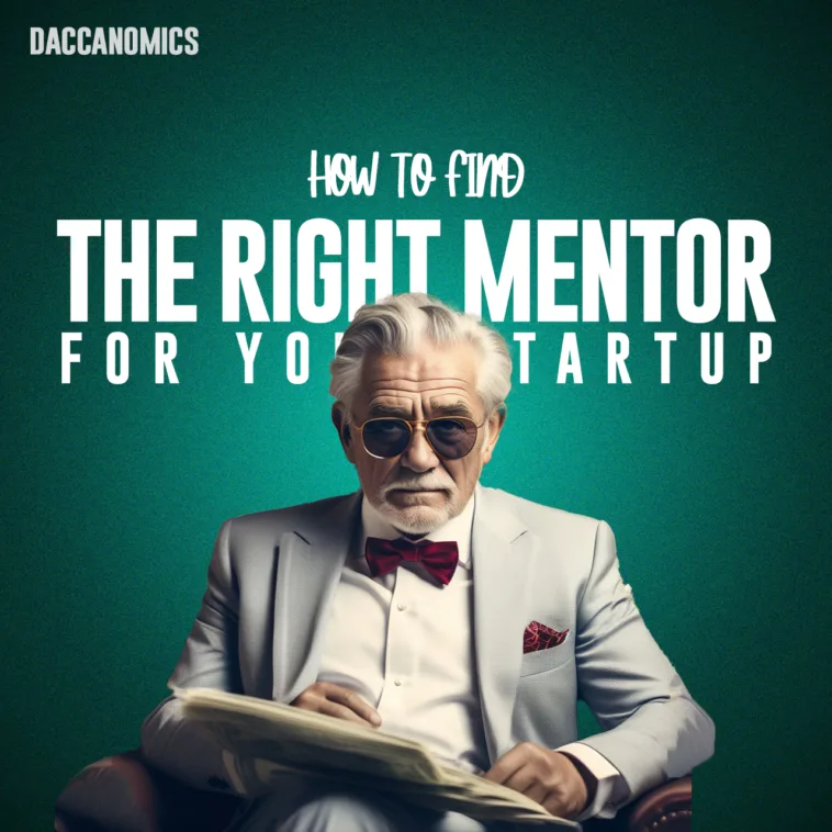 how to find the right mentor and investor for your startup