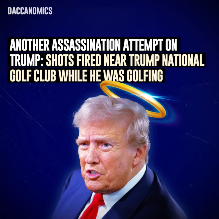 Another assassination attempt on Donald Trump Shots fired near Trump National Golf Club while he was golfing